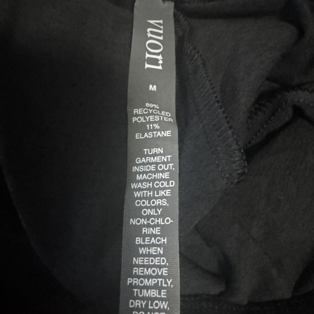 Vuori Women's Halo Essential Wideleg Pant Black Heather SZ M NWT - Picture 8 of 11